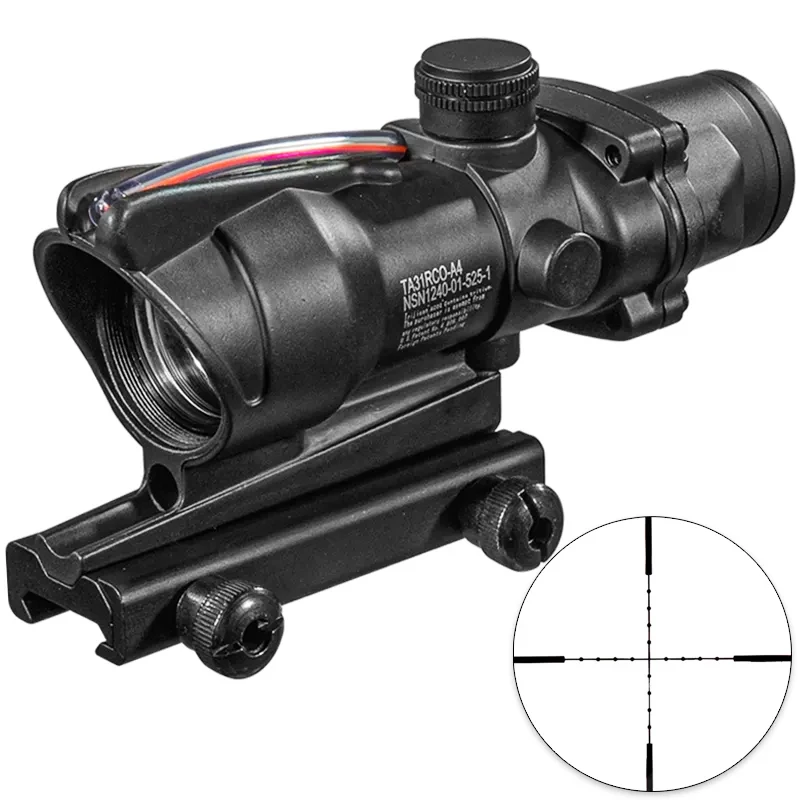 

New Hot sale 4x32 ACOG Style Optical Rifle Scope Magnification Scope For Hunting
