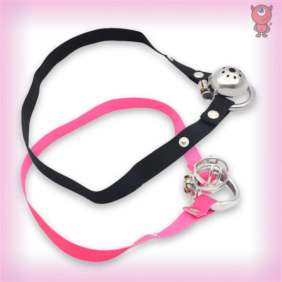 Секс-игрушки инструменты мужская клетка целомудрия устройство против