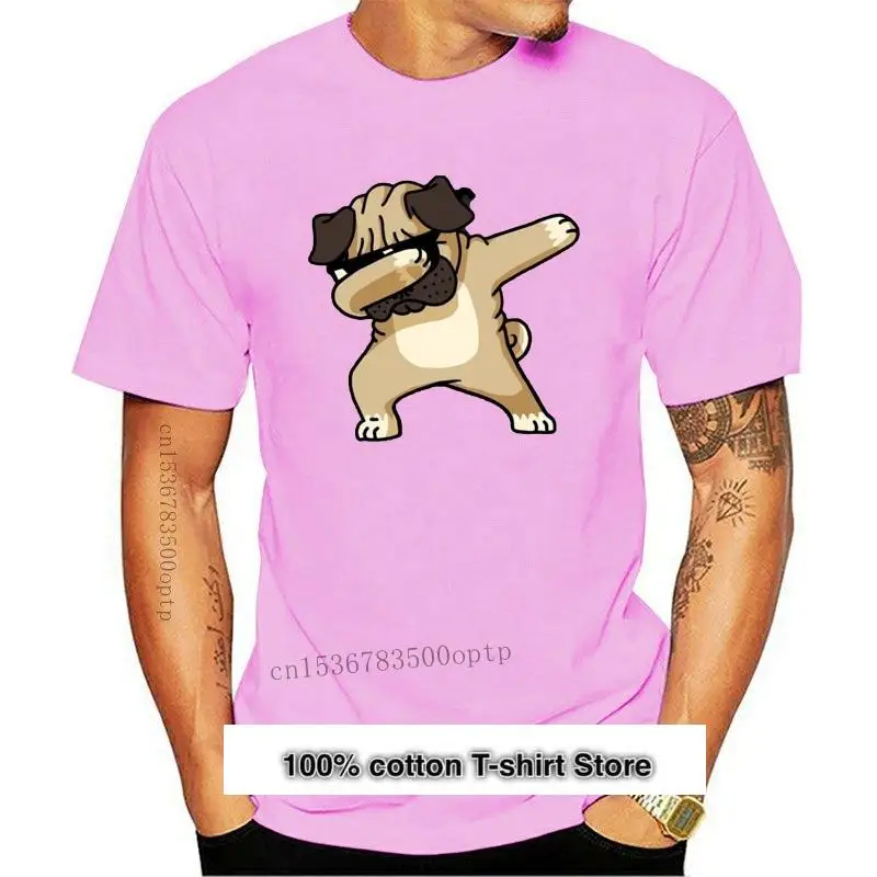 

Camiseta divertida Dabbing Pug, camisa DAB Hip Hop Dog para niños, Unisex