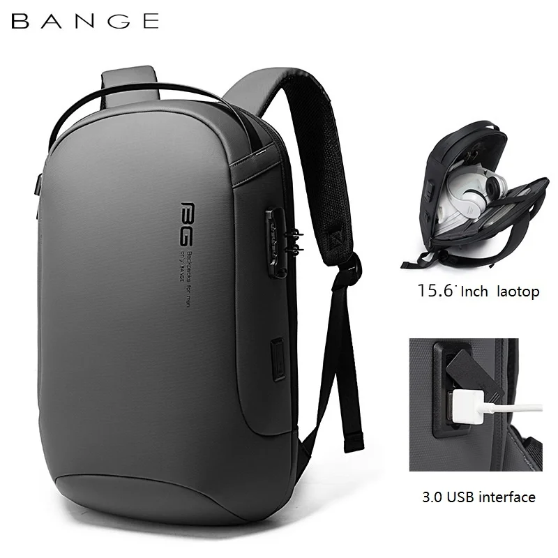 

Luxury Business Backpack Sports Travel Backpack Leisure Anti-theft Computer Bag Male Shoulder Bags USB Ch Bag
