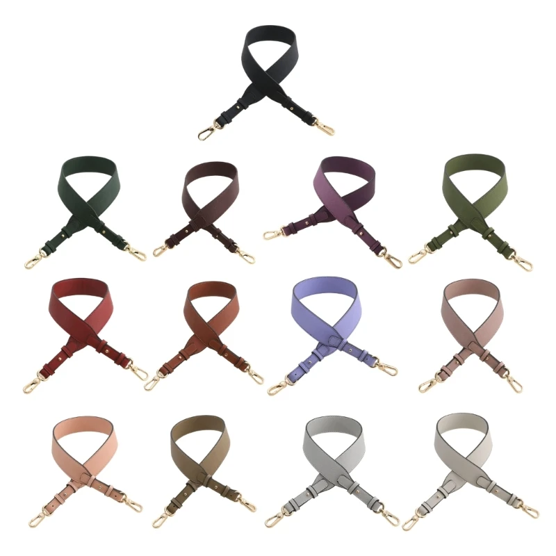 

31inch Crossbody Bag Strap Handbag Shoulder Bag Replacement Adjustable PU Strap for DIY Lady Purse Handcraft Bags