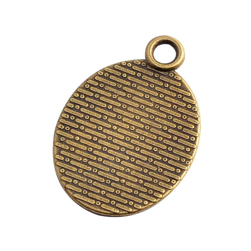 10 шт. 13x18 мм Внутренний размер античное посеребренное черное бронзовое простое