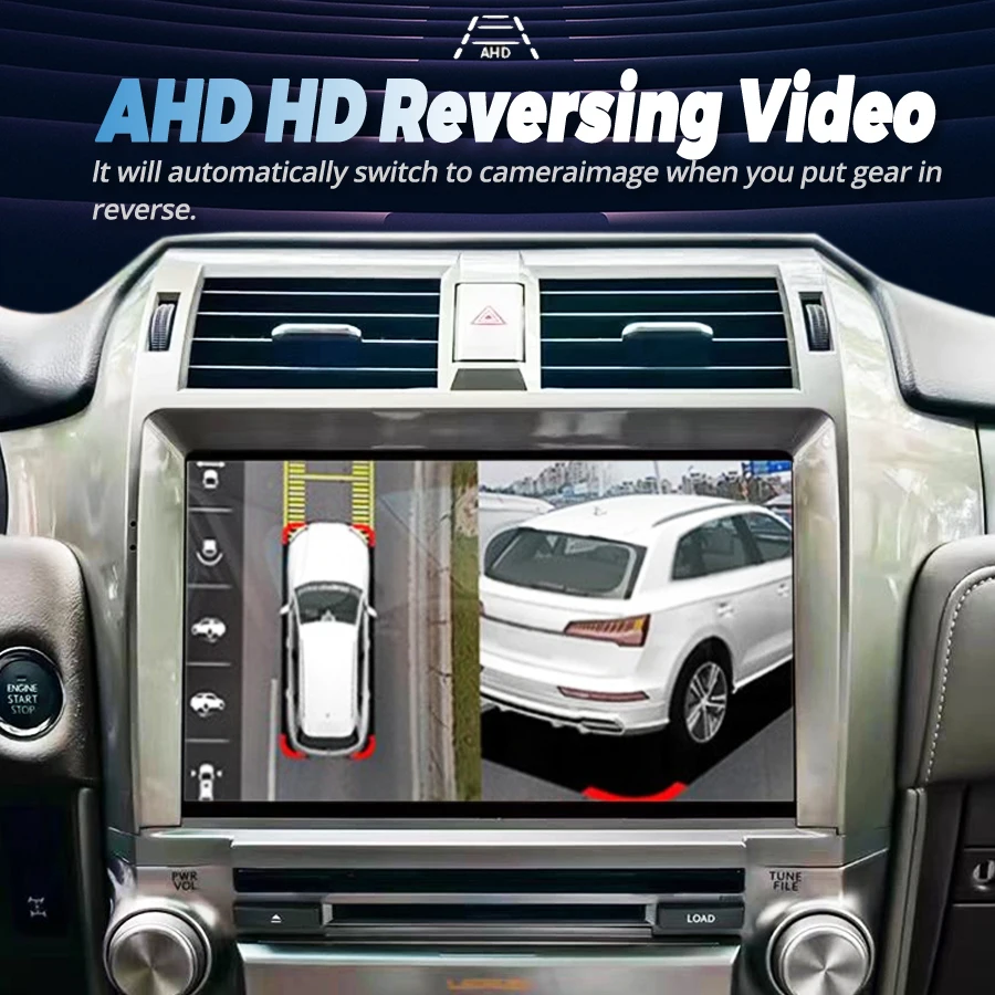 Android 2K Qled экран для Lexus GX400 GX460 2010-2020 беспроводной Carplay GPS-навигация автомобильный