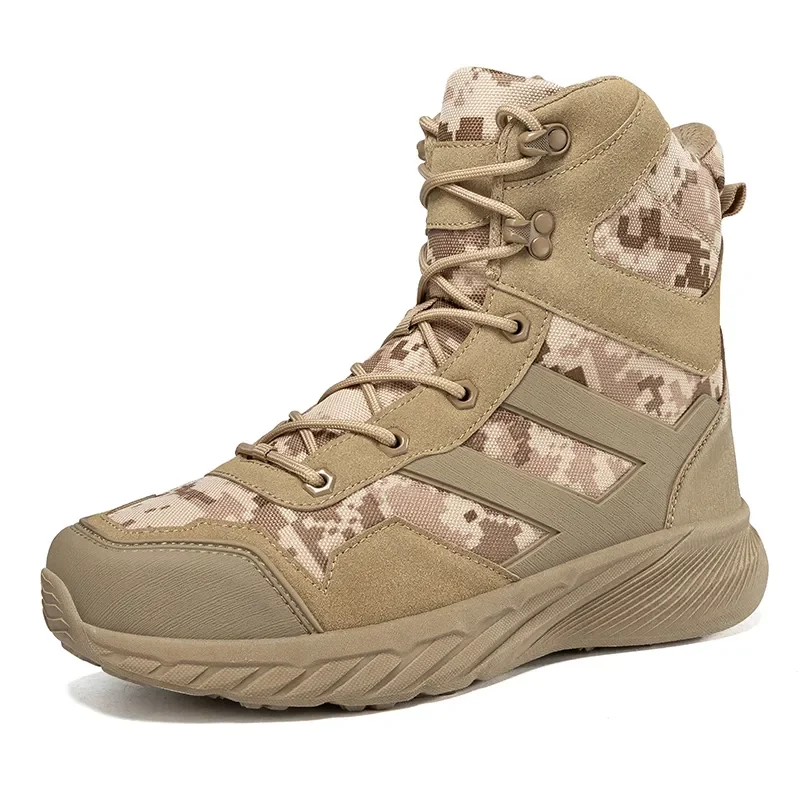 

Men Tactical Boots Army Boots Classics Style Mens Hiking Shoes Lace Up Men Sneakers Outdoor Jogging Trekking Sport Boots Male