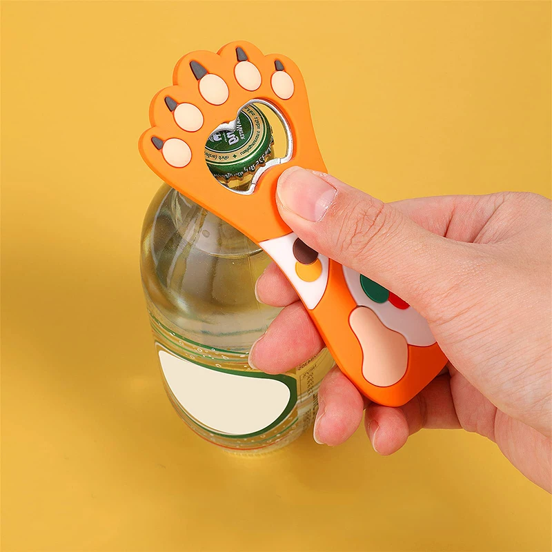 New Fat Cat Claw Bottle Opener Cartoon Figure Magnetic Sucki