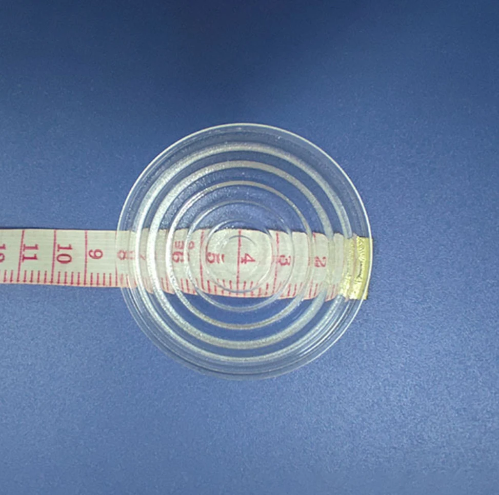 Конденсаторные линзы Френеля из оптического стекла 5 шт. 80 мм