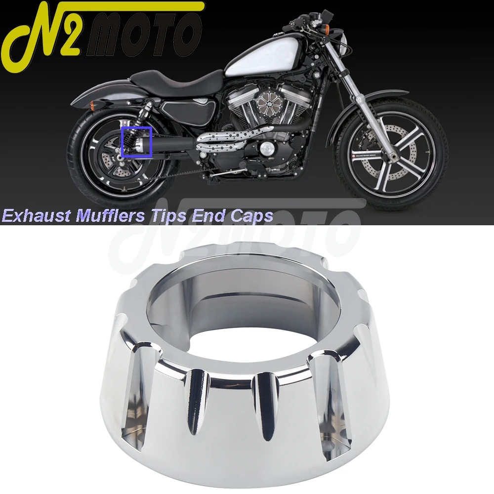 

Заготовка для мотоцикла, глушитель выхлопной трубы, наконечник, замена карбоновой заглушки для Harley Touring Two Brother Racing, 2-в-1 система