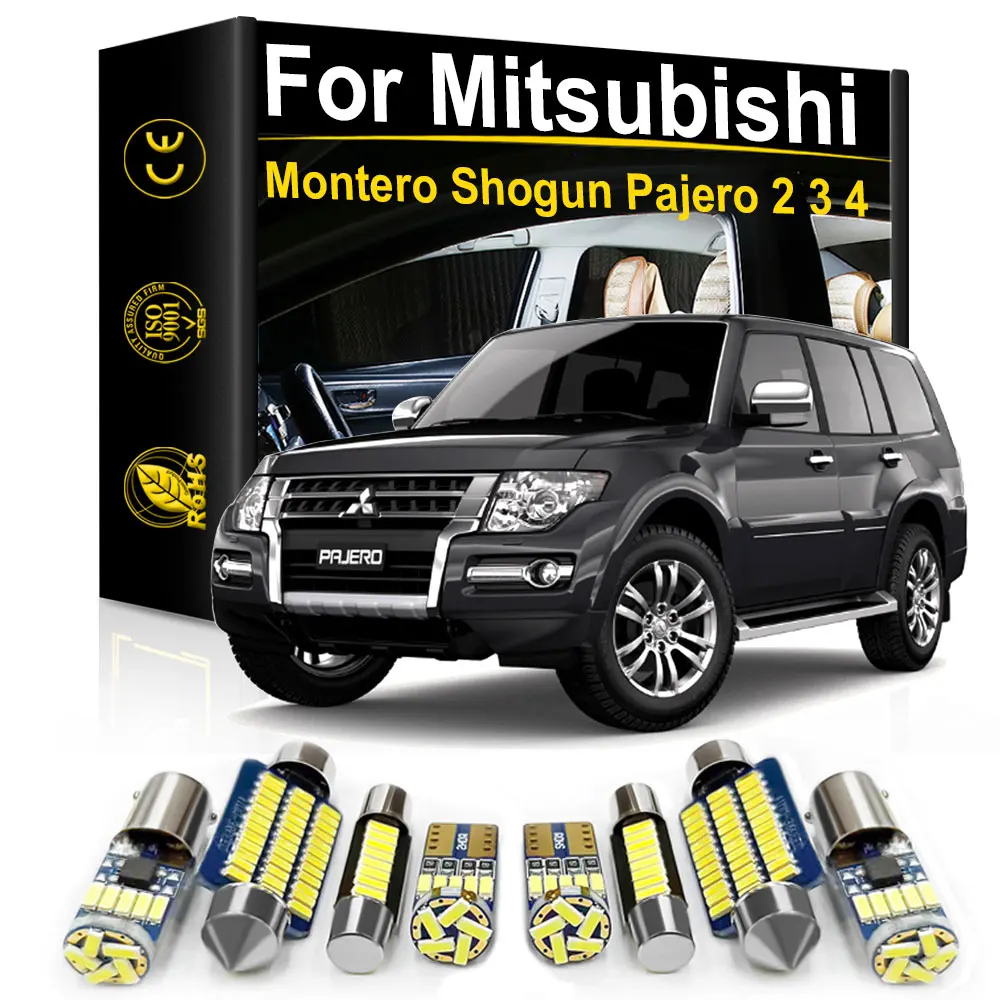 Комплект внутреннего освещения LED Canbus для Mitsubishi Montero Shogun Pajero 2 3 4 V80 V93 V97 V98 V60 1990-2020