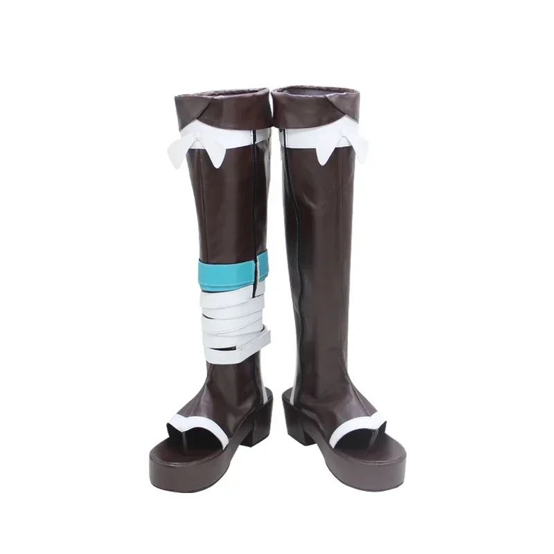 Аниме игра Genshin Impact Gorou косплей женская обувь ботинки реквизит аксессуары для