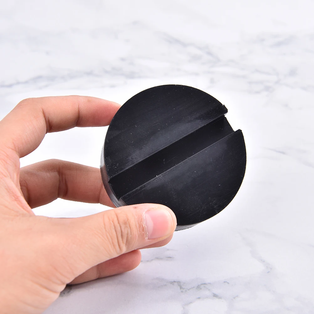 

Портативный автомобильный подъемник, подставка с резиновыми прокладками, черная резиновая напольная накладка с прорезью, переходник для р...