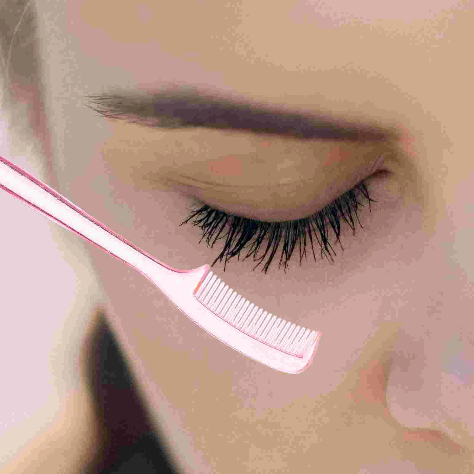 30 шт. мини-портативная расческа для бровей с необработанными краями дорожные