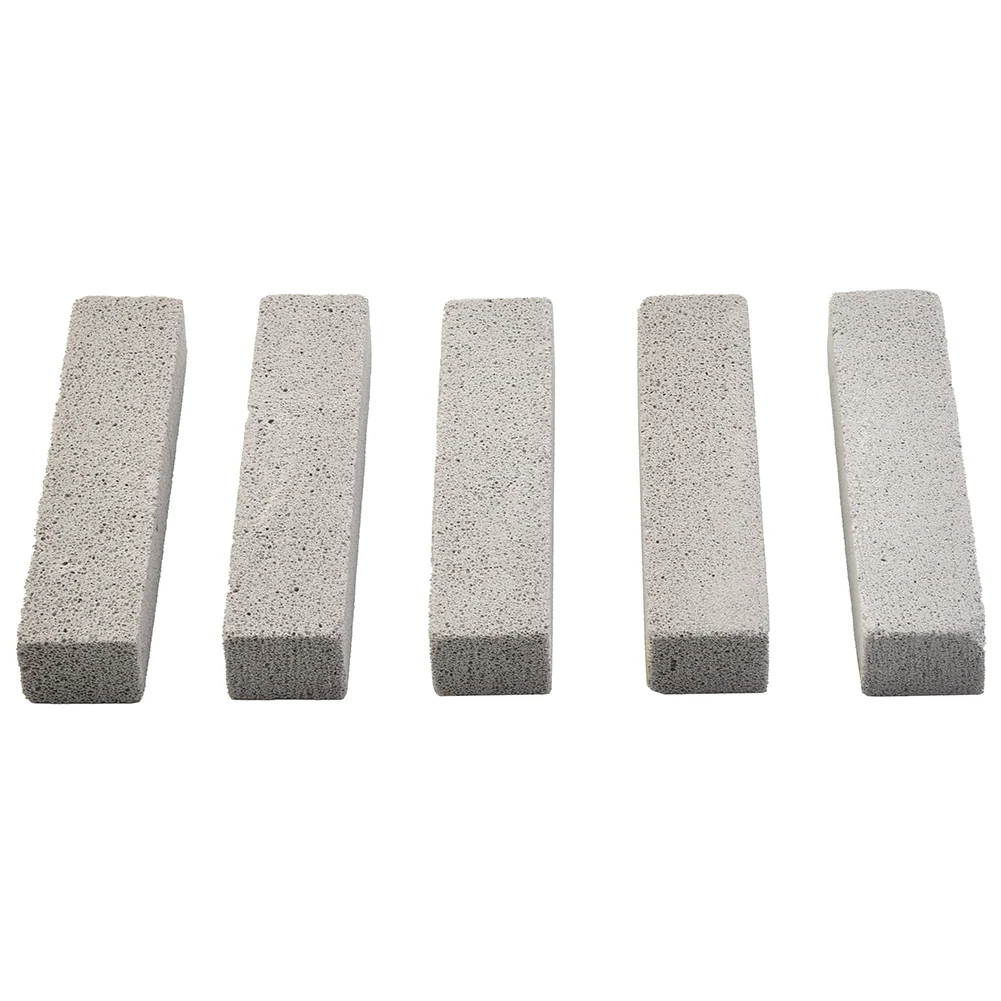 5pcs Pumice Stones For Cleaning Pumice Scouring Pad Grey Pumice Stick Cleaner For Toilet Cleaner Brush Tile Sinks Bathtubs