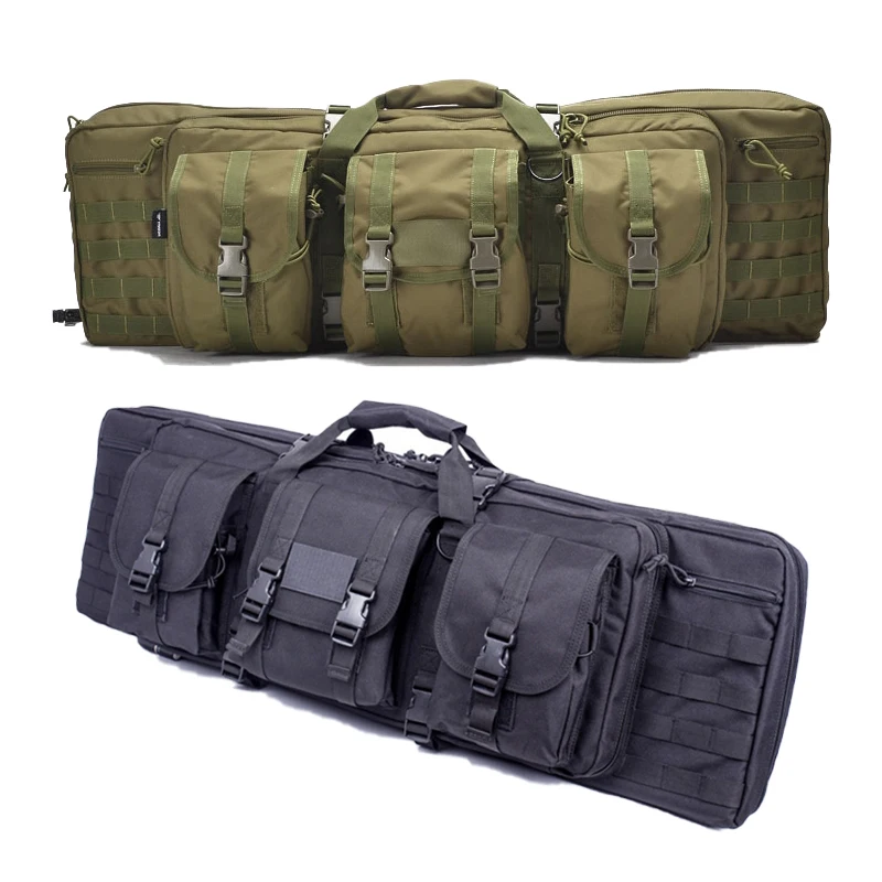 

93cm / 118cm /142cm Nylon Military Gear Tactical Rifle Case Gun Carry Bag Holster Shoulder Backpack