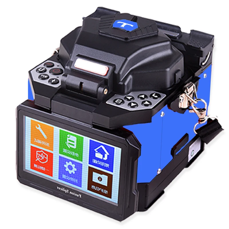 

Optical Fiber Fusion Splicer SKYCOM T-307E FTTX Splicing Machine SM & MM VFL OPM 8S Splicing Machine Fiber Welder Machine