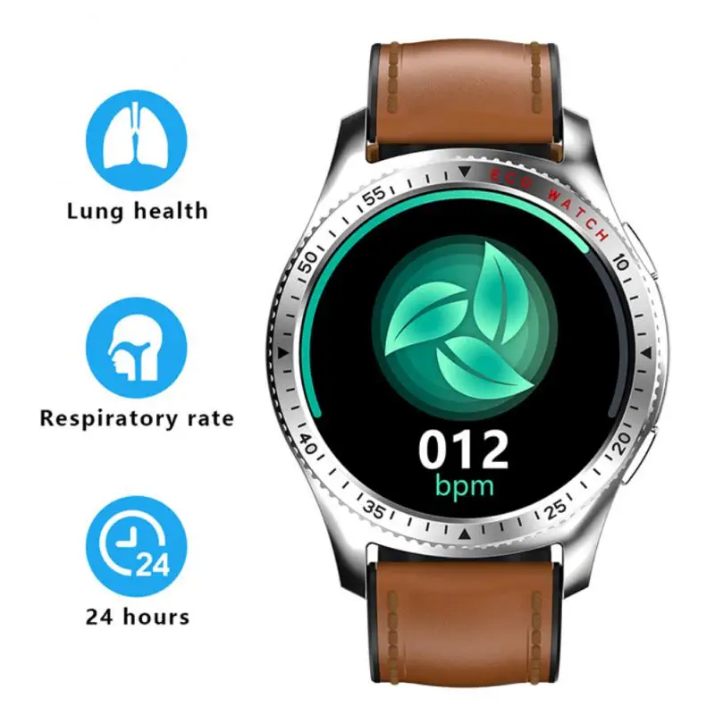 

Смарт-часы ES08 с Bluetooth, пульсометром, тонометром и ЭКГ