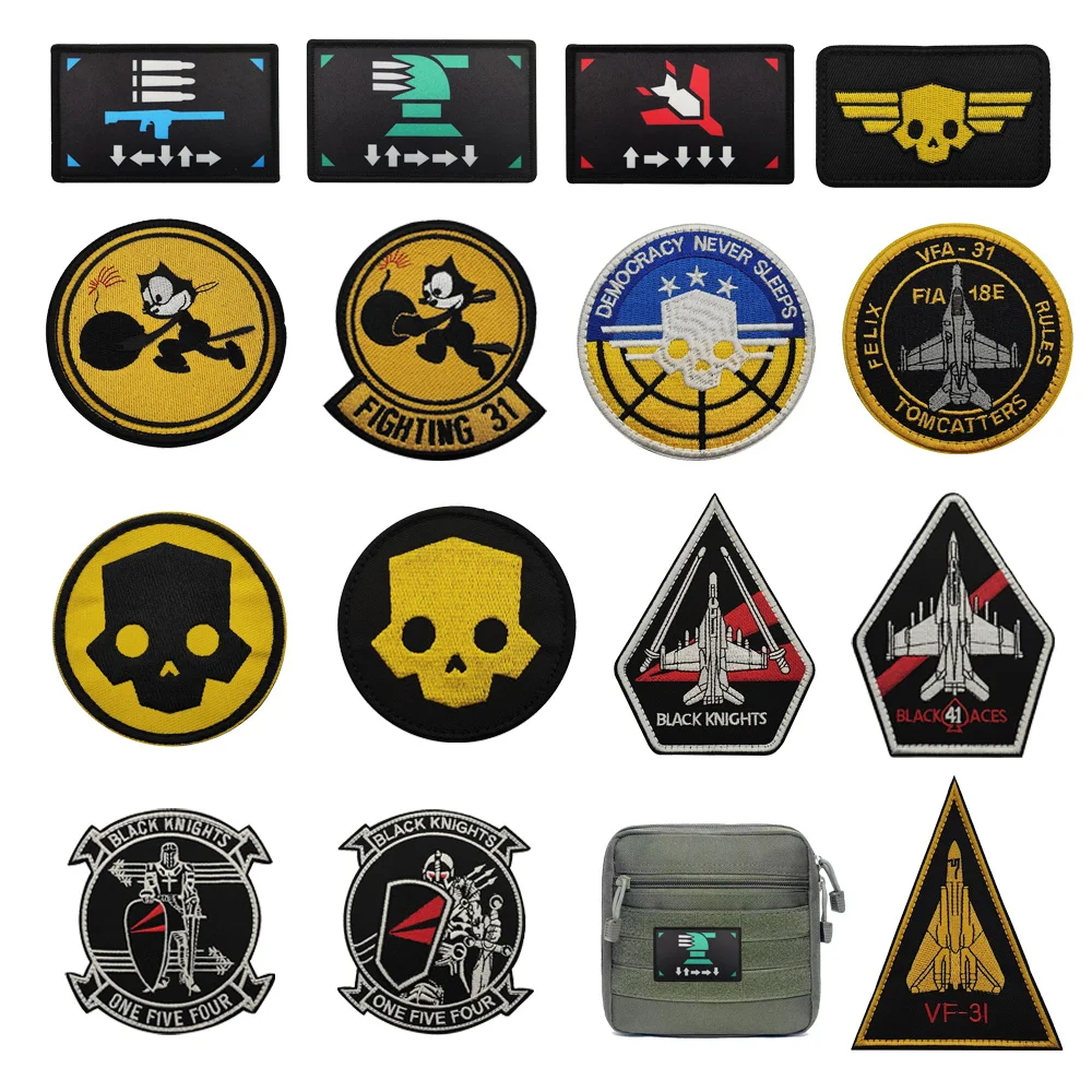 Hell Duikers 2 супераarde Duiker повязка на руку с вышивкой тактические наклейки одежду