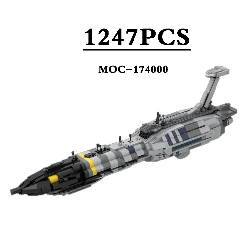 Детский конструктор Звездный Корабль 1247 деталей