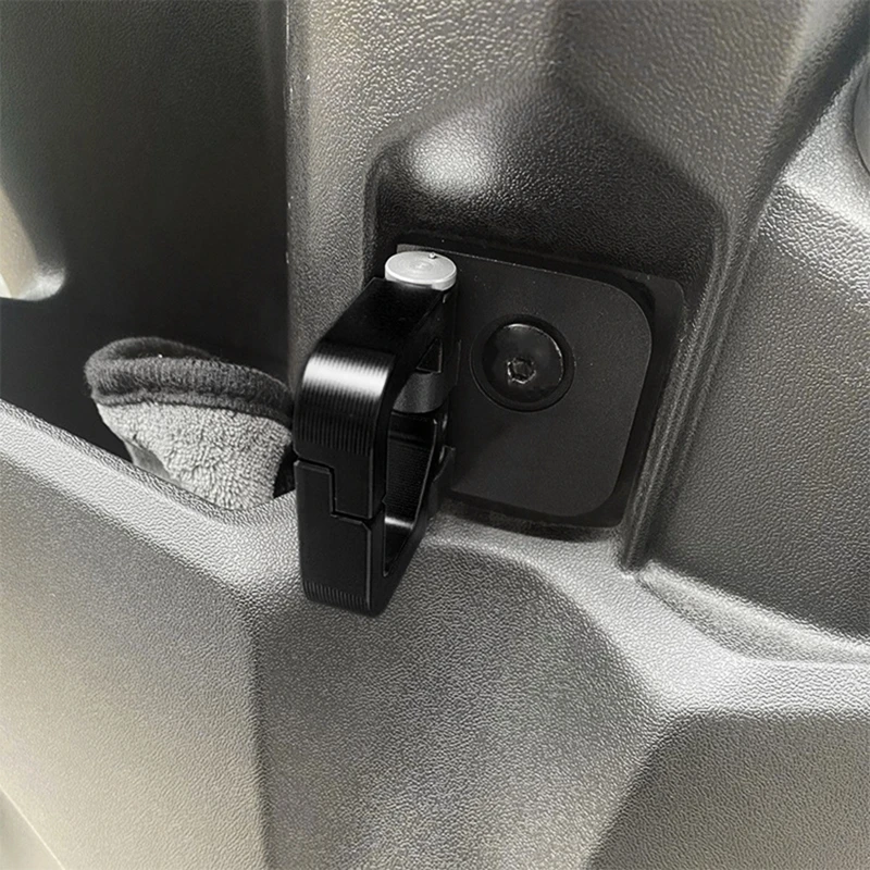 

Metal Motorcycle Hook Handlebar Hanger Helmet Luggage Bag Holder Compatible with QBIX125 J60F