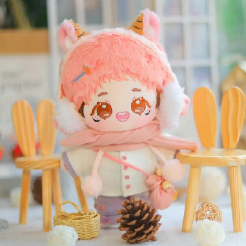 

Игрушка-кукла с ушками животных, 20 см