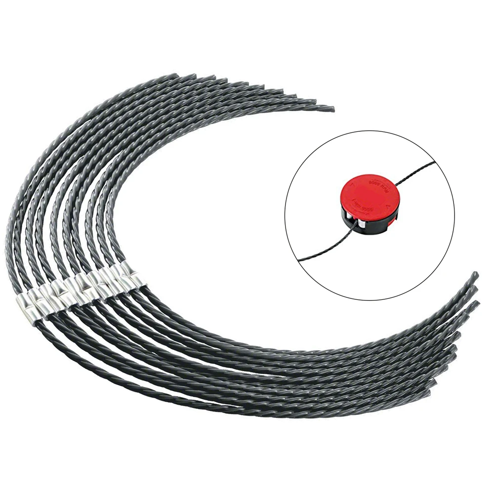 

10PCS 3.5mm Trimmer Lines Spool Line For BOSCH AFS 23-37 Brush Cutter Grass Trimmers F016800431 Garden Power Tool Accessories