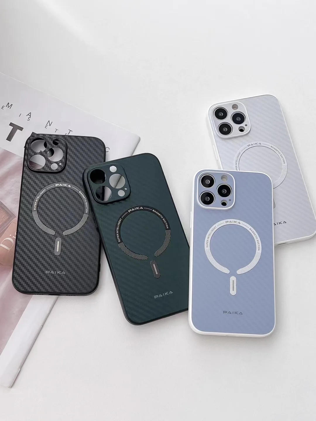 

Thin Matte For Magsafe Magnetic Wireless Charging Hard PC Case For iPhone 13 12 Pro Max 13Promax 12Promax Slim Lens Film Cover