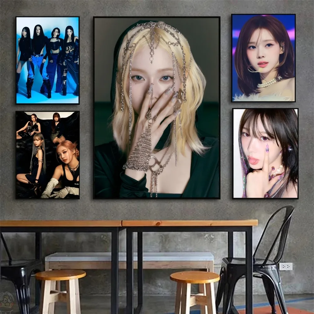Постер Aespa HD плакаты домашняя комната бар кафе Декор искусство настенная