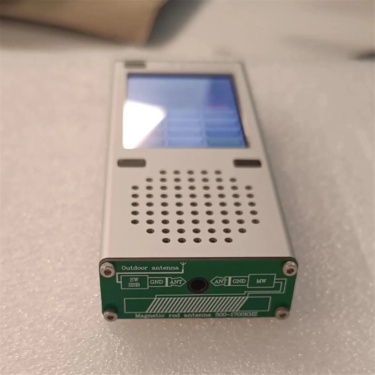 Новое радио авиационного диапазона ATS200 FM SI4732+ESP32+Bluetooth+2 4-дюймовый сенсорный