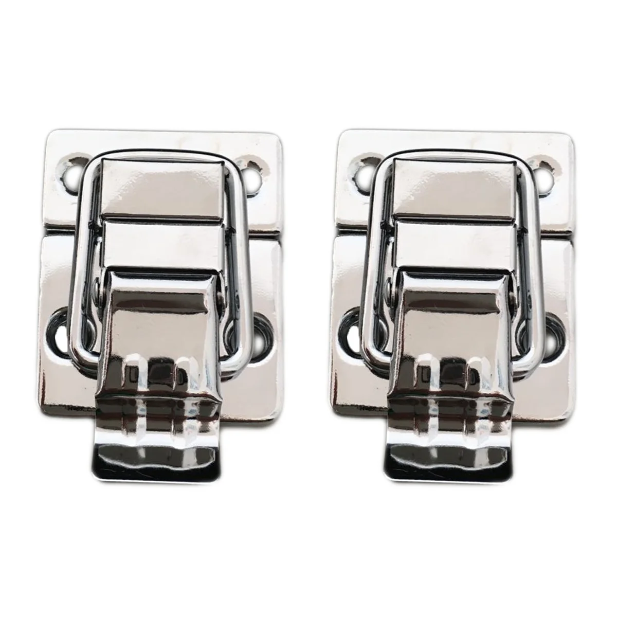 

2x Padlock Hasp Box Clasp Tool Box Latches Hasps for Padlocks Hasps and Locks Case Latches