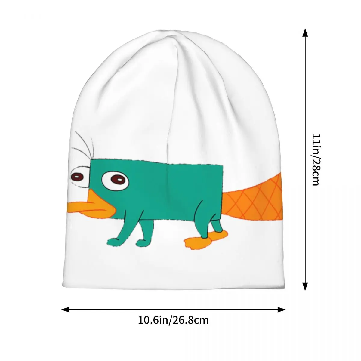 Perry The Platypus теплая вязаная шапка модная шапка-капот осень-зима уличные шапки для