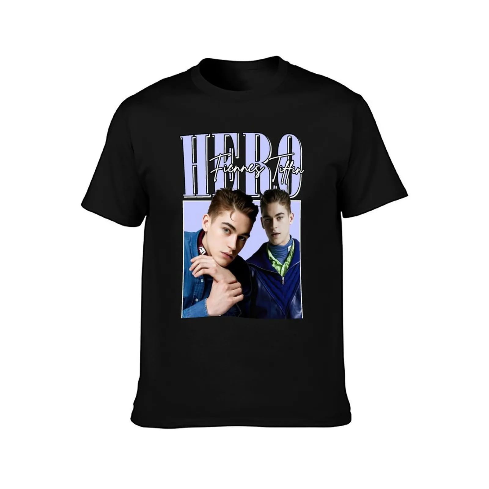 Фото Винтажная футболка Hero Fiennes Tiffin 90-х годов, спортивная дышащая футболка с короткими рукавами №2