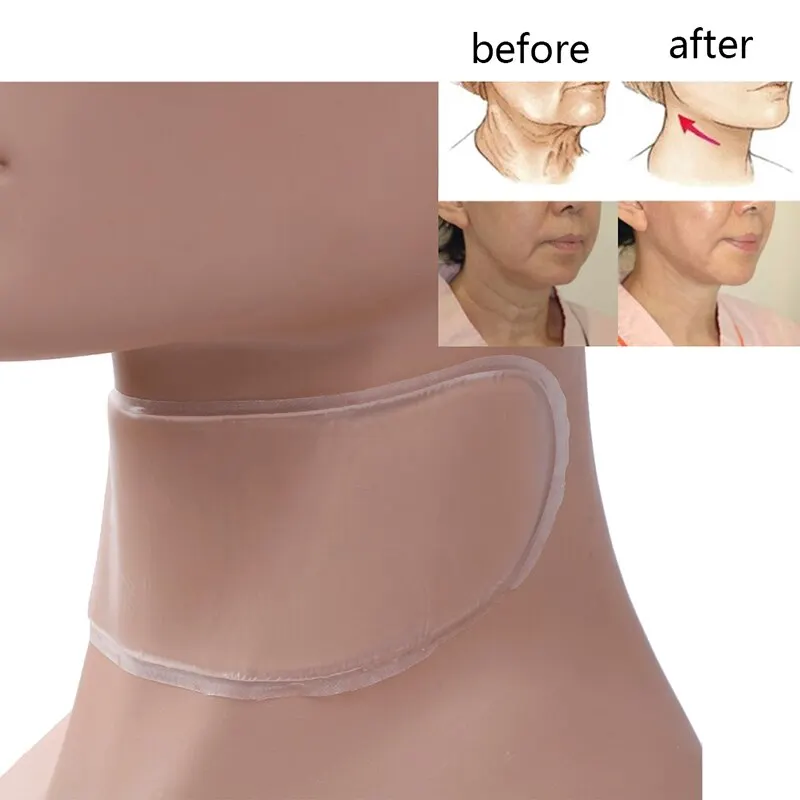 

1PCS Silicone Transparent Anti Wrinkle Neck Pad Anti Microgroove Removal Neck Sticker Skin Care Gel Patch Facial Care Tools