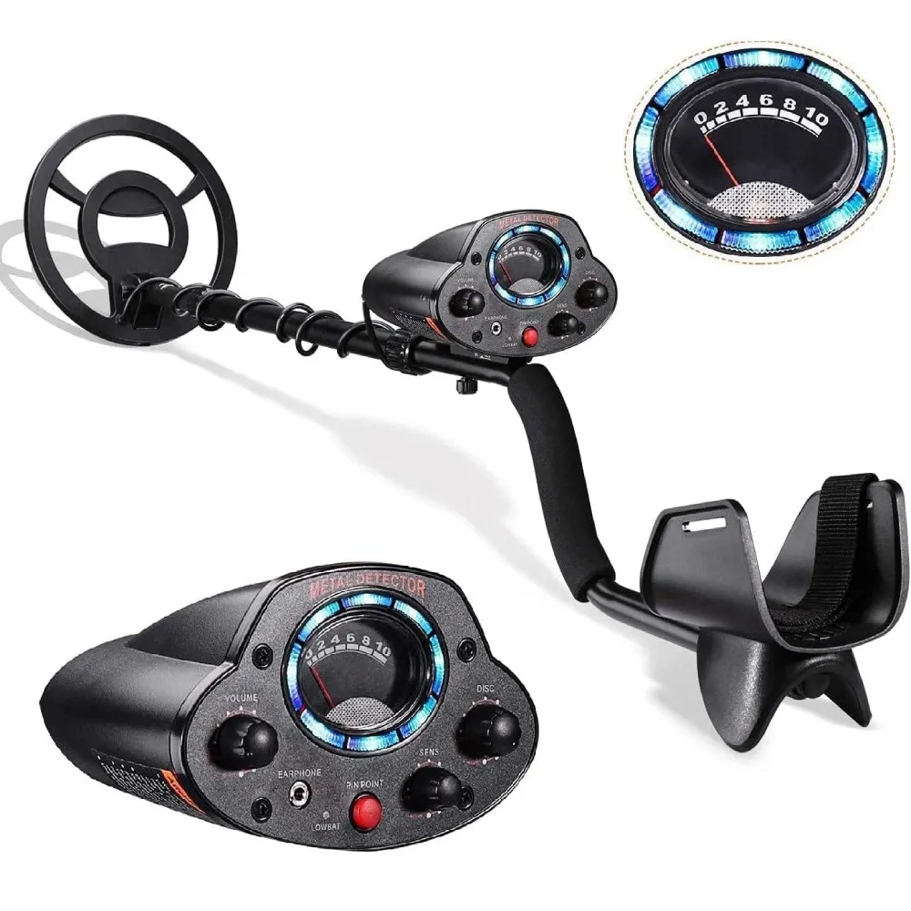 Высокочувствительный детектор золота MD5020 Охота за сокровищами металла Pinpoint