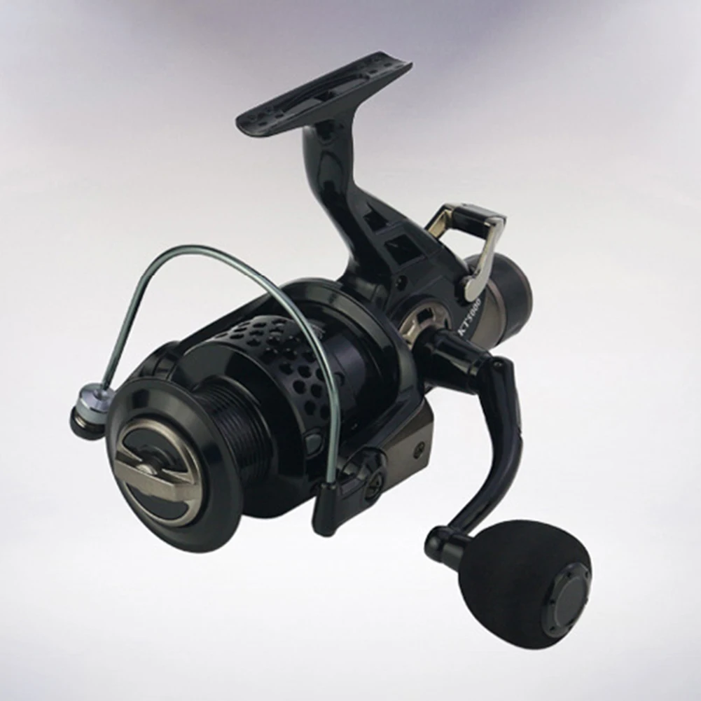 

Metal Bearing Spinning Fishing Reel Double Drag Smooth Spinning Reels Universal Left/Right Interchangeable Fishing Gear Supplies