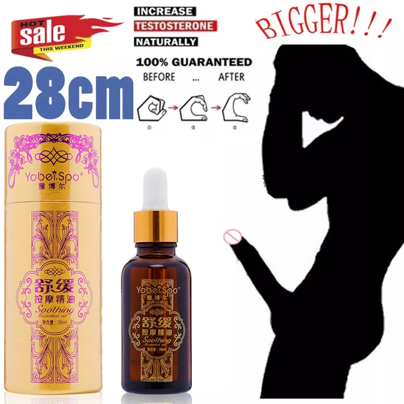 Penis Thickening Growth Enlarge Massage Enlargement Oils Man Big Dick Essentials Oil Cock Erection Enhance Adult Sex Toys
