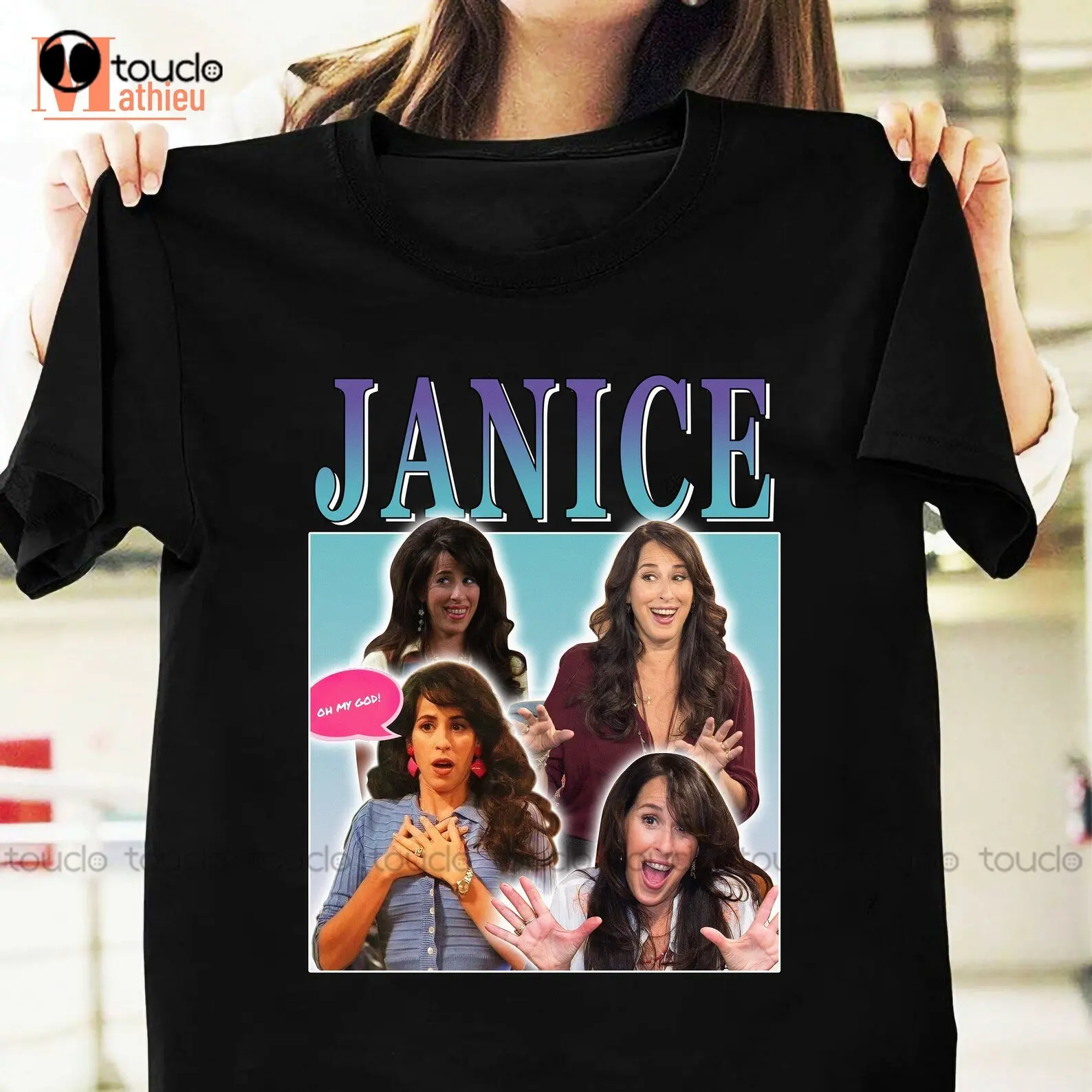 

Janice T-Shirt Friends Tv Series Shirt Oh My Gawd Oh My God Shirt Janice Shirt For Fans Cat Shirts Xs-5Xl Christmas Gift Tshirt