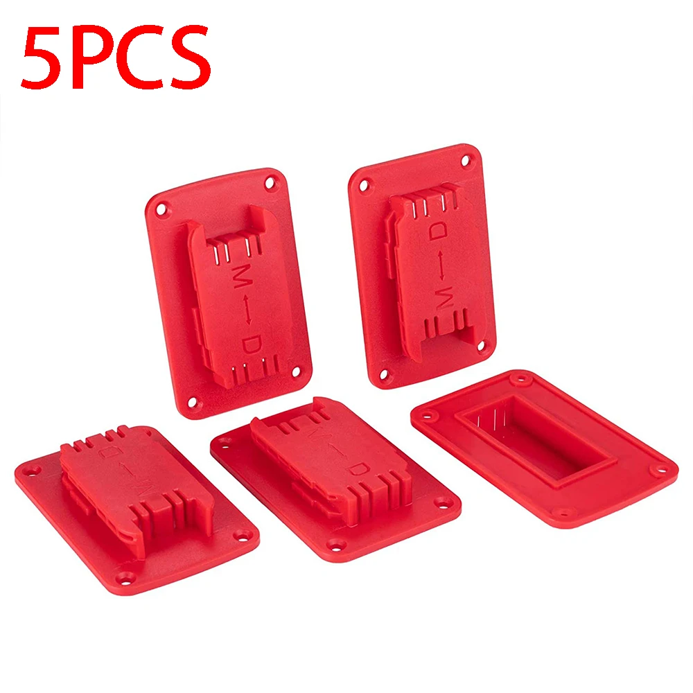 

5Pc Wall Mount Machine Storage Bracket For Dewalt 20V Milwaukee M18 18V Electric Drill Fixing Device Hanger Holder Electric Tool