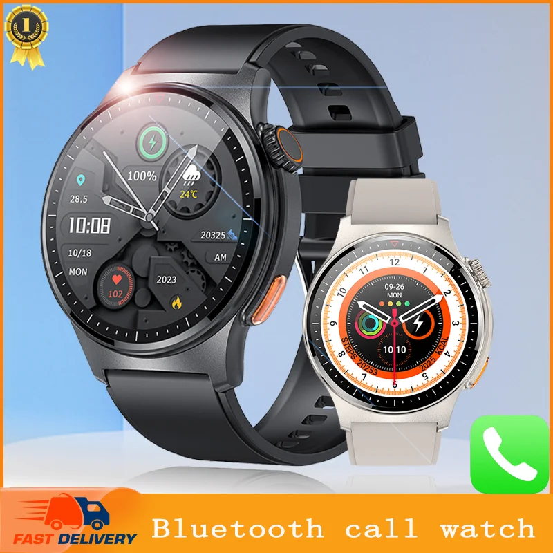 

2023 new smart watch heart rate, blood oxygen monitoring, Bluetooth call sports step meter information reminder