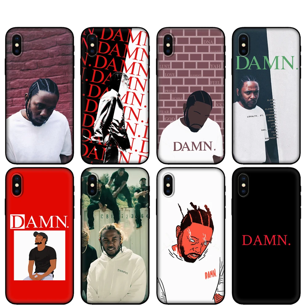 

Черный чехол из ТПУ для Samsung galaxy S20 /S20 PLUS/S20 ultra/S20 + /S20FE, задняя крышка Kendrick Lamar