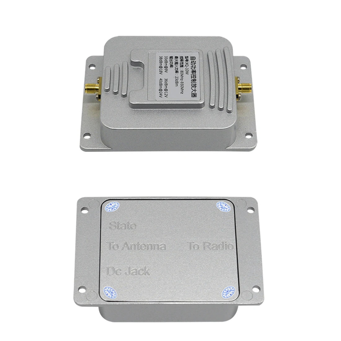 Pаспродажа Φ ультра-Широкополосный автоматический усилитель мощности 80 МГц-930 МГц односторонний усилитель сигнала для интерфейса