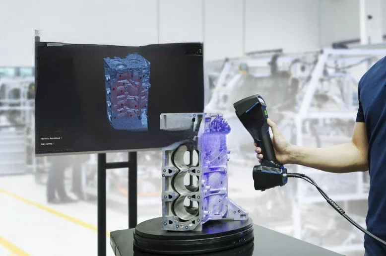 Высококачественный портативный 3D Автомобильный сканер двигателя для