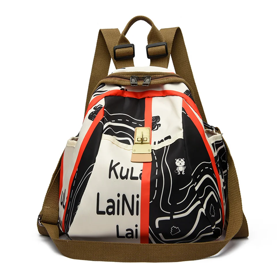 

Fashion Women Backpack High Quality Youth Nylon Backpacks For Teenage Girls Female School Shoulder Bag Bagpack Mochila