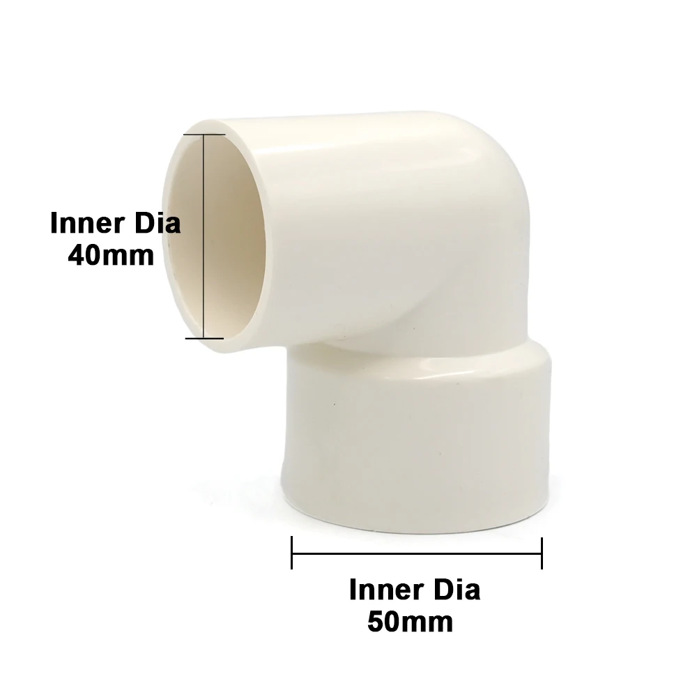 

Переходник-угольник Из ПВХ Для Циклонного Сепаратора, Деталь Для Пылесоса, Соединитель Шланга, Редуктор С 50 Мм На 25/32/40 Мм