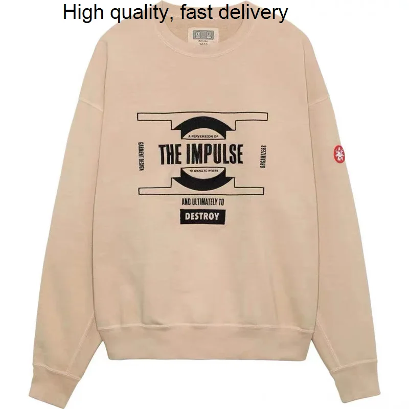 

22SS CAVEMPT C.E HOODY Printing Embroidery Washing Crew Neck Hoody For Men And Women