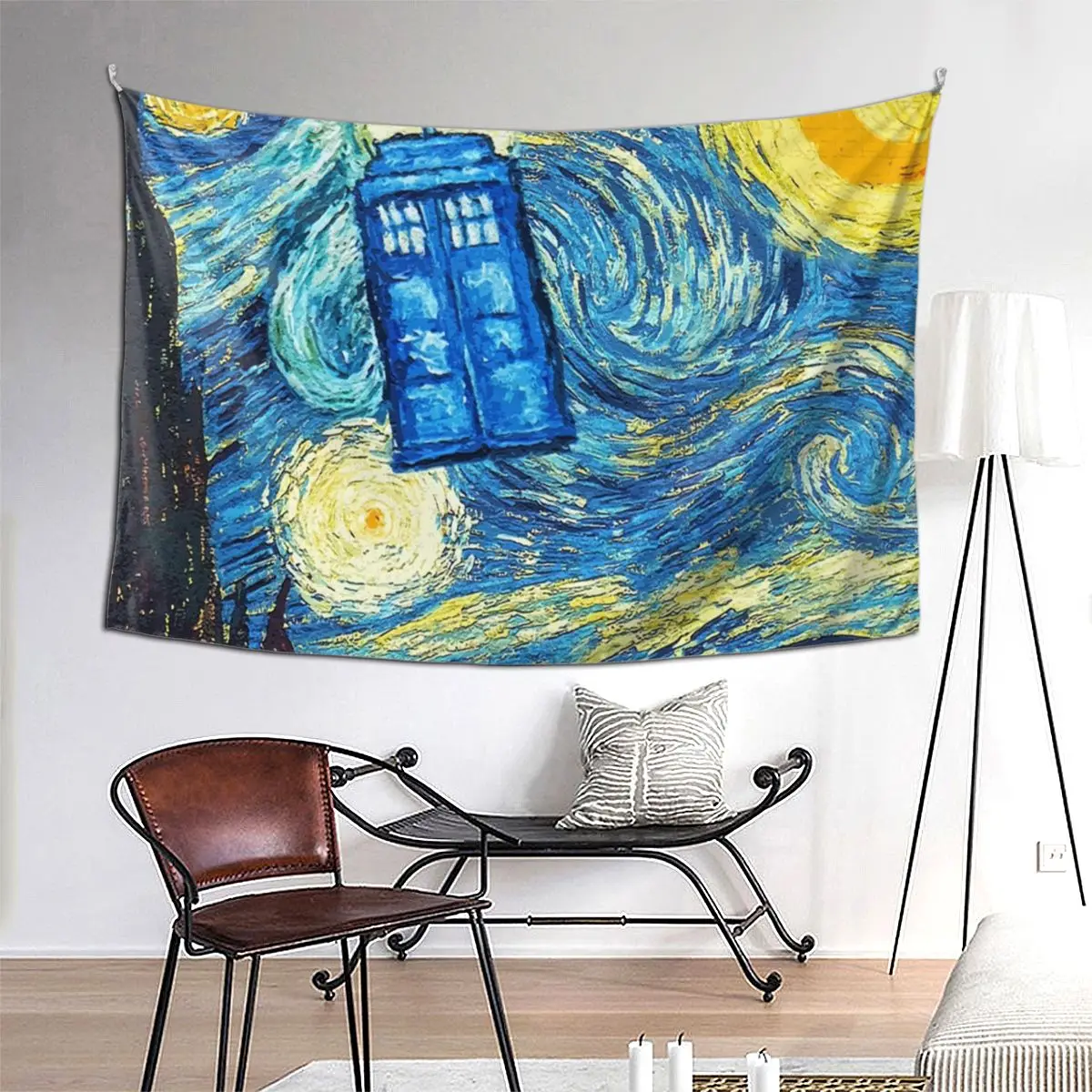 

Гобелен настенный в стиле хиппи с изображением звездной ночи, украшение для дома, гостиной, спальни