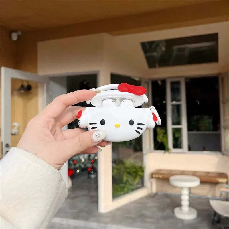 Противоударный силиконовый чехол Hello Kitty для Airpods Pro 2