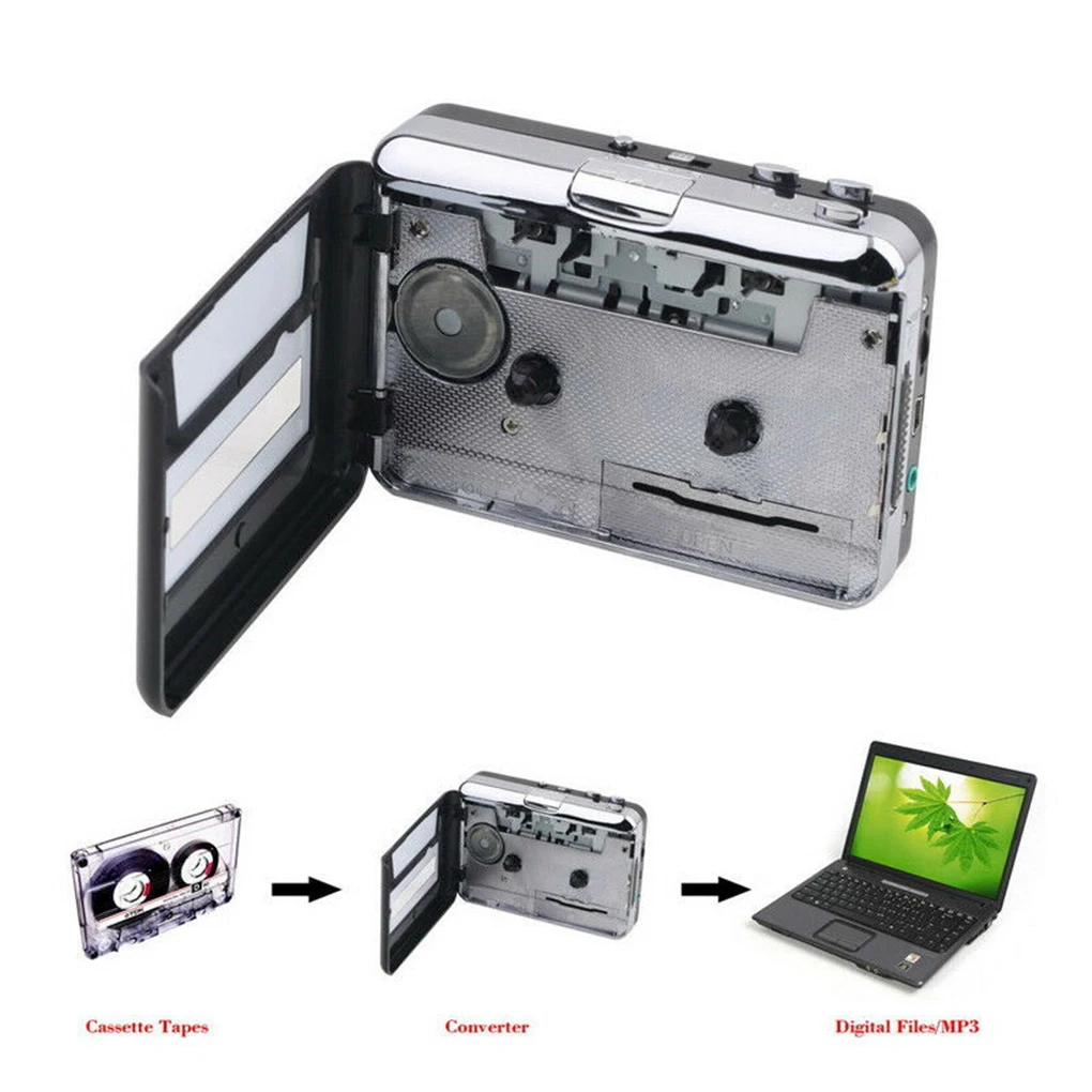 

Cassette MP3 Converter Music Player Tape Play Tools
