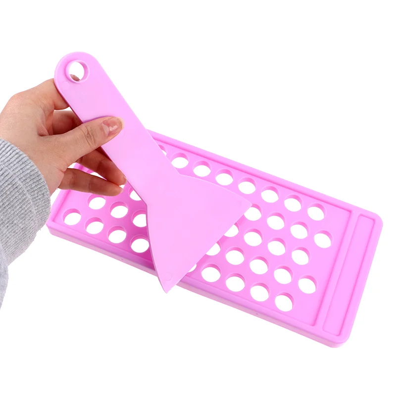 

Sdotter 2Pc/Set Diy Lip Balm Lip Gloss Crafting Kit Wax Lipstick Tube Filling Mould Lip Balm Lip Gloss Craft Kit Wax Tray Scrape