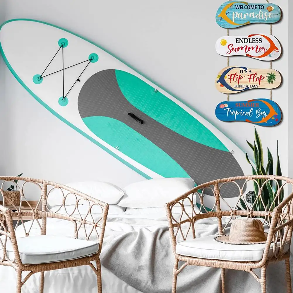 

Wall Flip Flops Pendant Cool Hanging Smooth Edge Porch Vacation Style Coastal Decoration Household Stuffs