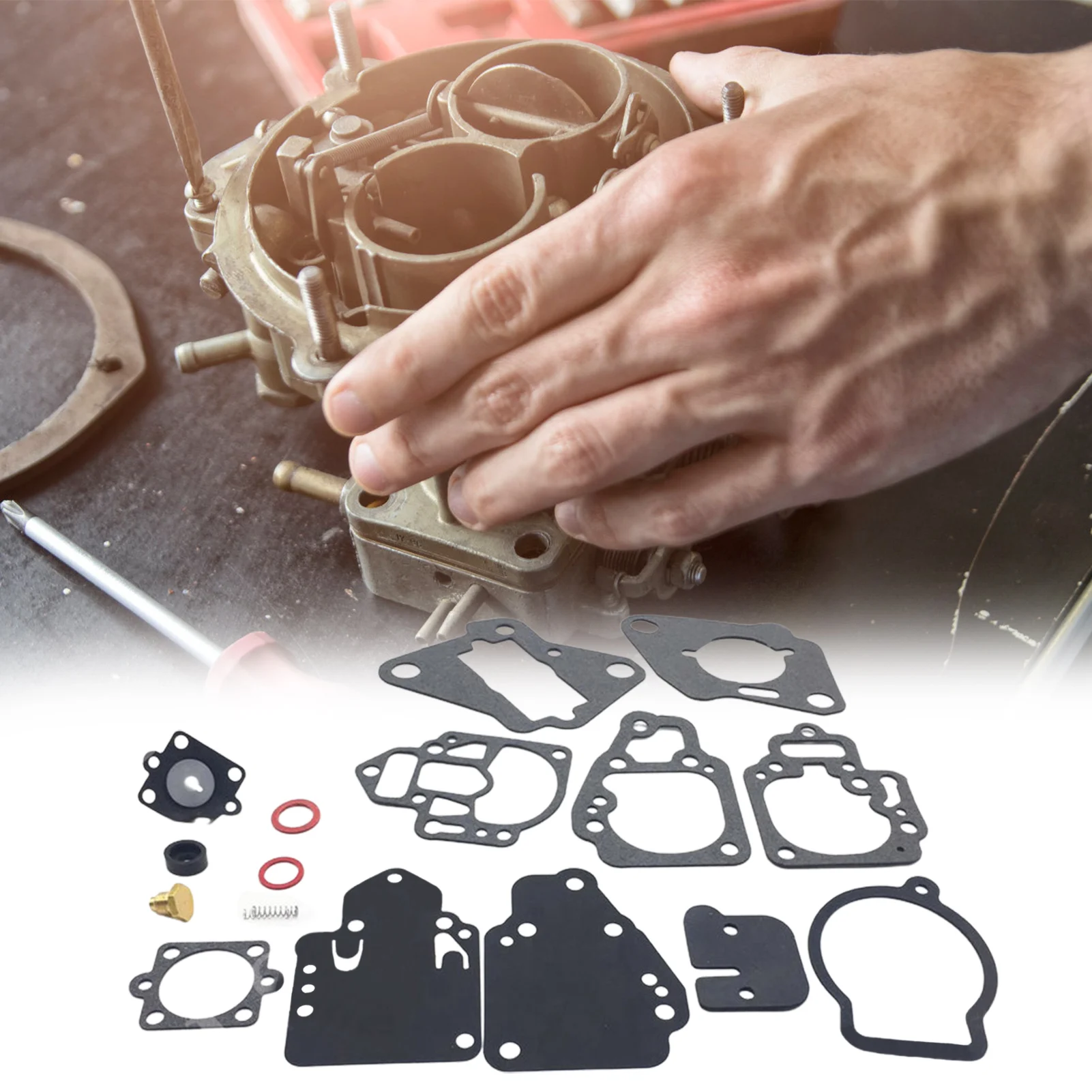 

High-quality Carburetor Repair Kit |Carburetor Carb Complete Rebuild Kit For 1395-97611 B5 Motor Replaces 1395-9645