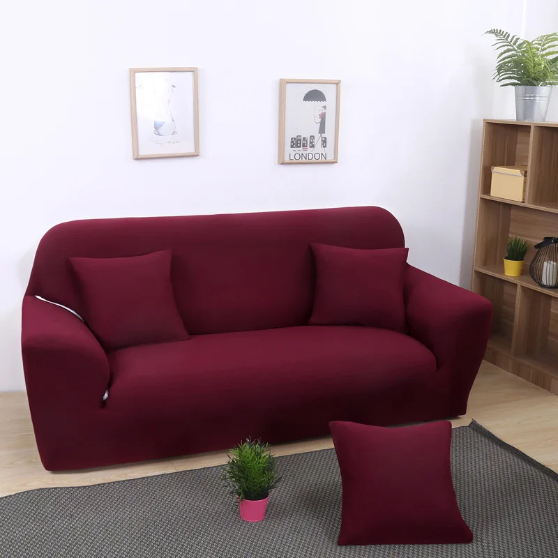 

20232023 waterproof sofa cover diamond lattice solid color combination elastic full leather sofa cover